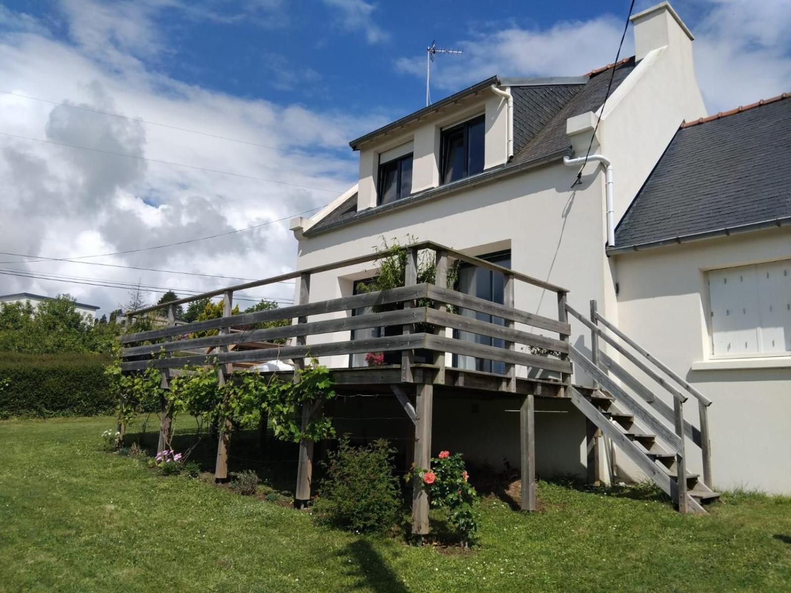 Maison Proche Du Bourg De Crozon Et Des Plages De Morgat Exterior photo